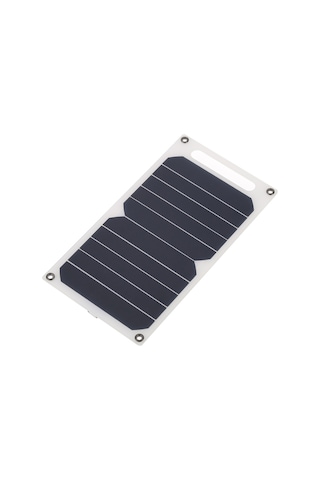 Lemestar 10w Taşınabilir Ultra İnce Güneş Paneli - Usb Çıkışlı Dış Mekan Mobil Cihaz Şarj Aleti