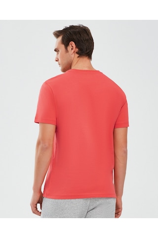 Skechers Essential M Short Sleeve T-Shirt Erkek Kırmızı Tshirt S241007-600