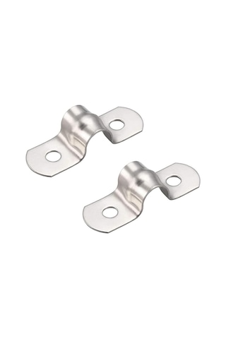 304 Paslanmaz Çelik 8mm U Şeklinde Boru Kelepçeleri 50 Adet B Diğer