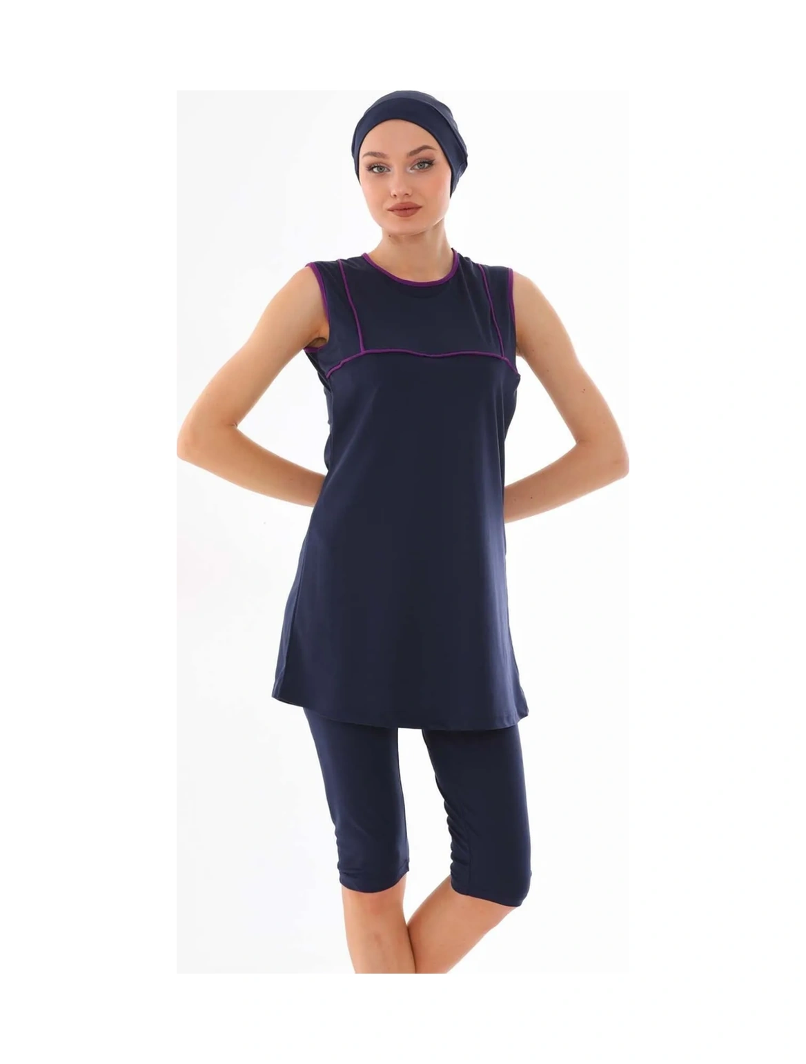 Norvell Tesettür Mayo-23982 Lacivert