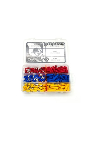 Erkek ve Dişi Mermi Başlı Ek Terminal Seti. Ortanca Paket 150 Par