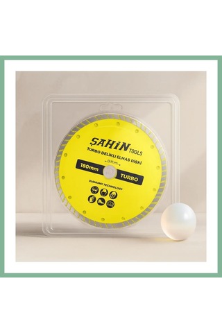 Bşkvirgo 7 İnç 180 Mm Mermer Kesici Disk Spiral Bsk2026