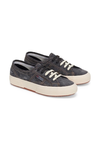 Superga 2750 Cotton Denim Destroyed Unisex Beyaz Sneaker