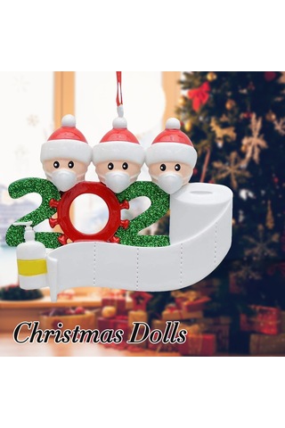 Qingmipy Noel Ağacı Pvc Askı Figürü - Güvenli Malzeme İle Yapılmış Sevimli Kardan Adam Noel Dekorasyonu