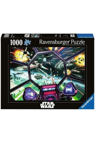 Ravensburger Star Wars: Tıe Fighter Cockpit 1000 Piece Jigsaw Puzzle