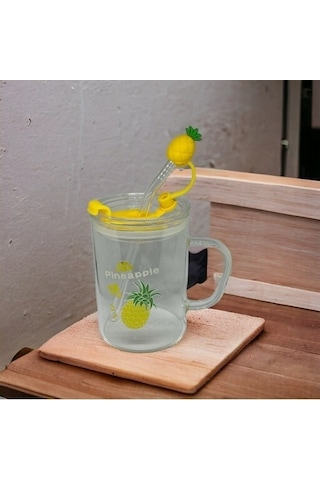 Ananas Tasarımlı Kupa Bardak Diğer
