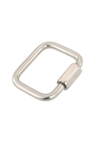 Paslanmaz Çelik Kare Hızlı Bağlantı Kilitleme Karabina Asma Kancası Delta Kanat Paraşütü Açık Kamp Yürüyüşü İçin Tokası