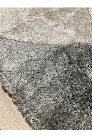 Merinos Delüks Parlak Ipek Shaggy +desenli+ Kalınlık