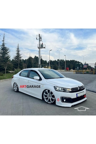 Citroen C-elysee Yeni Kasa Ön Tampon Eki-boyasız-fiberglass