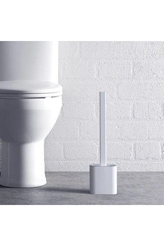 Buffer Duvara Monte Edilebilir Kapaklı Askılı Klozet Fırçası