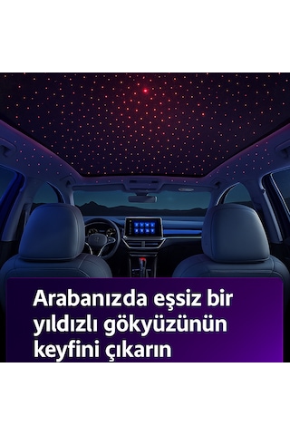66w Led Işık Tavan Aydınlatmalı 4ın1 Çift Kablolu Hızlı Şarj 3.4a