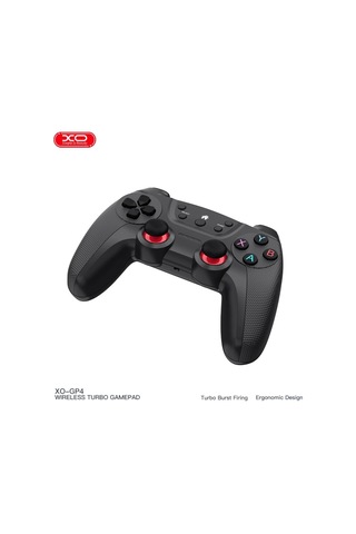 Gp4 2.4g Wireless Kablosuz Pilli Analog 2 Adet Oyun Kolu Konforlu Alet Eğlence Ürünü Siyah Gamepad