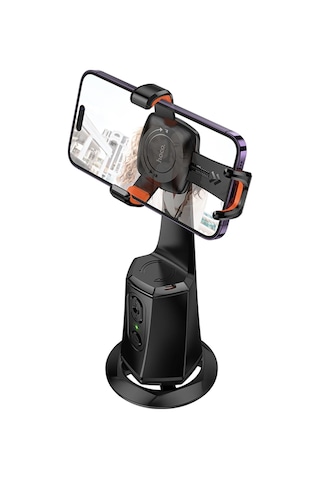 Hoco. K26 Otomatik Yüz Takipli Tripodlu Akıllı Selfie Gimbal - Siyah