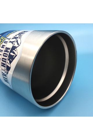 Moveevo 304 Paslanmaz Çelik 30oz Seyahat Mug, 24 Saat Soğuk/12 Saat Sıcak Saklama, Taşınabilir Outdoor/ Araç Kullanıma Uygun Gümüş