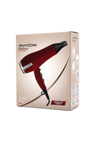 Awox Watson Saç Kurutma Ve Fön Makinesi 2400w 2 Kademe Fan 3 Kademe Sıcaklık Siyah Soğuk Üfleme