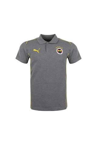 Fenerium Fenerbahçe Lisanslı Gri T-shirt Tk Gri - Lacivert