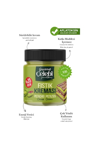 Antep Fıstık Kreması 200 Gr - Gerçek Antep Fıstık Kreması