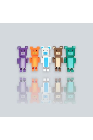 Super Adventure Bears - Ayı , Baaren Ve Şika Kaliteli Loy3d 9 Cm 5