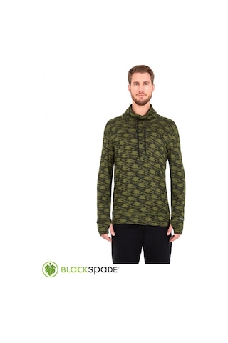 BLACKSPADE Sweatshirt Yeşil XL Çok Renkli