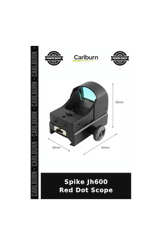 Spike Jh600 Red Dot Scope Atıs Yardımcısı Hedefleme Aparatı Atuculuk Malzemesi