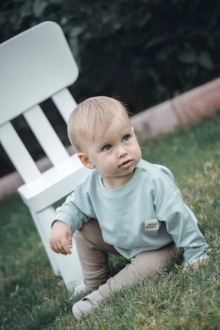 Atlasyael Atlas&yael %100 Organik Pamuk Gots Organik Belgeli Oversize Sweatshirt - Mint Yeşili Mint