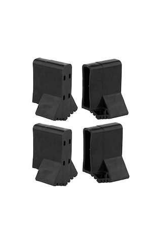 Homyl 4'lü Merdiven Ayakları Tavan Arası Ayağı Siyah