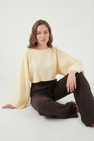 Lela Bayan Pantolon 5866663 Kahve Kahve