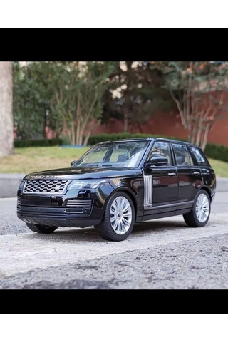 Hmb 1:18 Ölçek Range Rover 50th Annıversary Edıtıon Siyah Minyatür Metal Model Araba