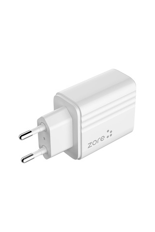 Alan Tech Play Serisi Pl1 Lightning 2in1 Seyahat Şarj Aleti 12w - Beyaz Beyaz