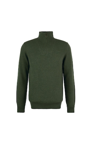 Barbour Essential Lambswool Half Zip Kazak Ol54 Mıd Olıve Ol54 Mıd Olıve