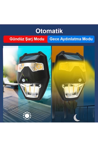 Greentech Güneş Enerjili - Yüz Görünümlü Led Aydınlatma / GT-SL19