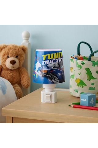 Ykc Hot Wheels Abajur Gece Lambası - Mavi Mavi