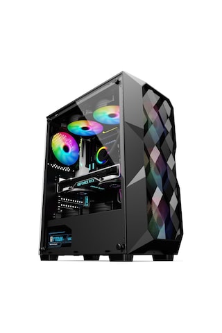 Izoly ST01450 i5-10400F 16 GB 512 GB SSD GTX1660S Free Dos Masaüstü Oyuncu Bilgisayarı