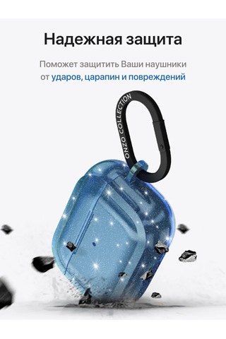 Onzo Airpods Uyumlu Pro İçin Şeffaf Parlak Kılıf 317765638 Beyaz