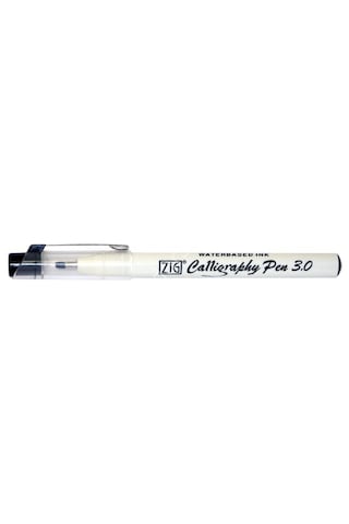 Zig Calligraphy Pen Kaligrafi Kalemi 3.0 MM Düz Siyah