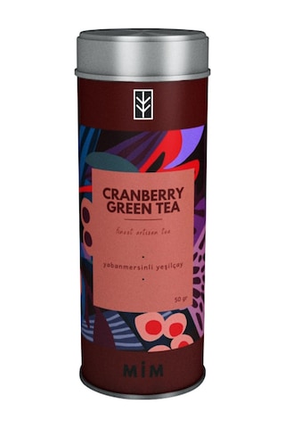 Mim Tea Cranberry Green Tea Yabanmersinli Yeşilçay 50 G