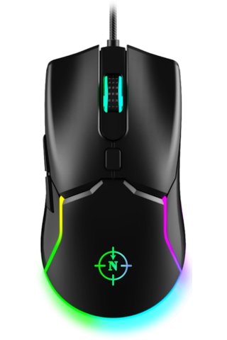 North Air Black Kablolu RGB Profesyonel Optik Oyuncu Mouse