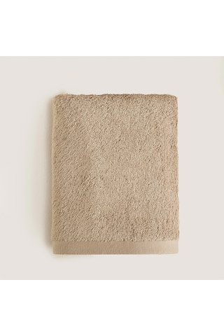 Chakra Solıd Bambu Yüz Havlusu 50x90 Cm Koyu Bej