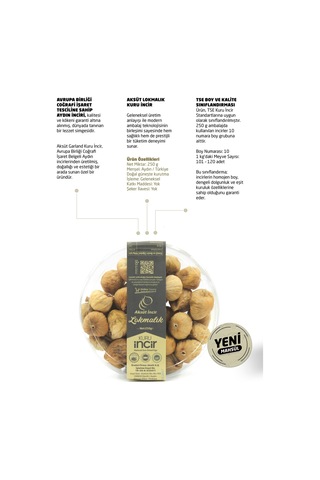 Lokmalık Kuru İncir 250g 250 G