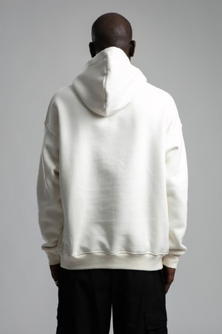 Catch K-715 Erkek Kapşonlu Sweat Ekru