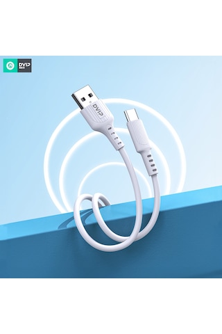 Dvıp L14 6a 110w Fast Charging Usba To Type-c Hızlı Şarj Kablo 1m