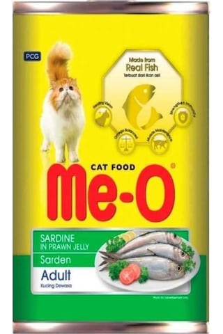 Me-o Sardalyalı Karides Soslu Kedi Konservesi 400 Gr 3 Adet