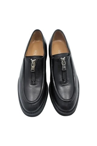 Poletto Hakiki Deri Kahve Loafer Düz 780 14 V1-1017 Kahverengi