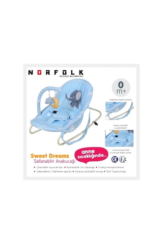 Norfolk Sweet Dreams Oyuncaklı Ev Tipi Ana Kucağı