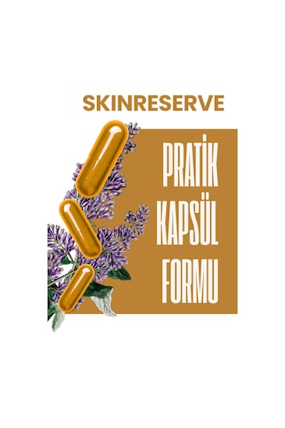Vitisfera Skinreserve Cüce Palmiye Eki Multivitamin ve Multimineral İçeren Takviye Edici Gıda 30 Kapsül