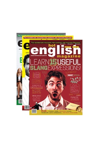 Hot English Dergisi Önceki Sayılar - 4’Lü Paket