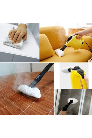 Karcher Sc Serisi İle Uyumlu Buharlı Süpürge Mikrofiber Bez Seti