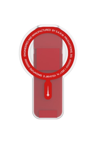 Skinarma Phaze Arch Xe Tasarım Magnetik Telefon Standı Kırmızı