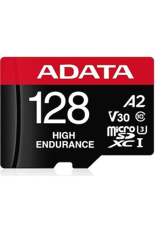 Adata 128 Gb High Endurance Microsdxc 4k U3 V30 A2 Hafıza Kartı