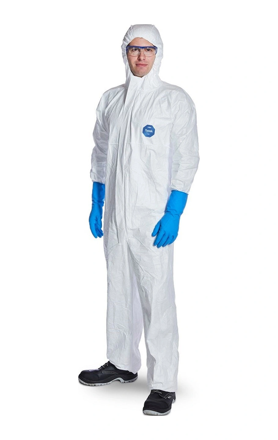Tyvek 200 Easysafe Başlıklı Kimyasal Koruyucu Tek Kullanımlıktulum Xl